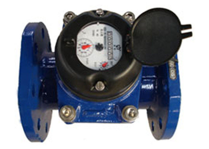 Turbine Water Meter With Positive Displacement Mechanism Cast Iron DN125 Hot Water 90 ℃